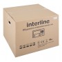Встроенная компакт свч-духовой шкаф INTERLINE GL 760 EXN BA