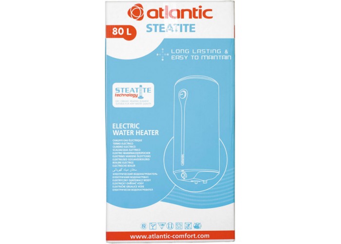 Water heater Atlantic EgoSteatite 80 VM 080 D400-1-BC 1200W